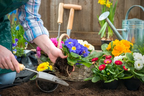 Screen-reader friendly landscape service content concept